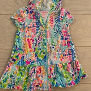 Lilly Pulitzer size 2-3 bathing suit cover-up